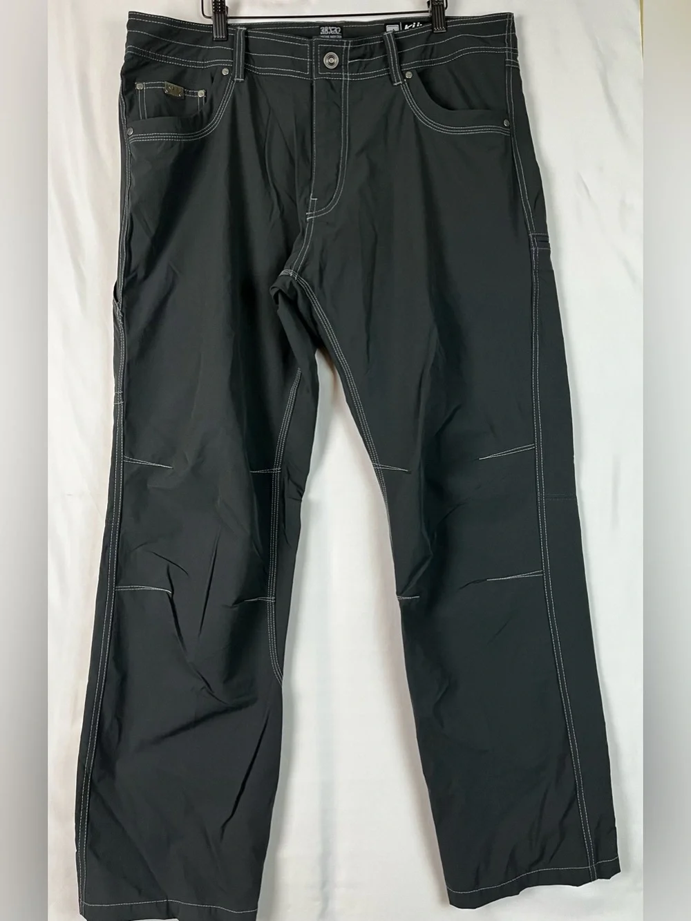 Kuhl Men's Charcoal lightweight Hiking Outdoor Pants 38 x 32